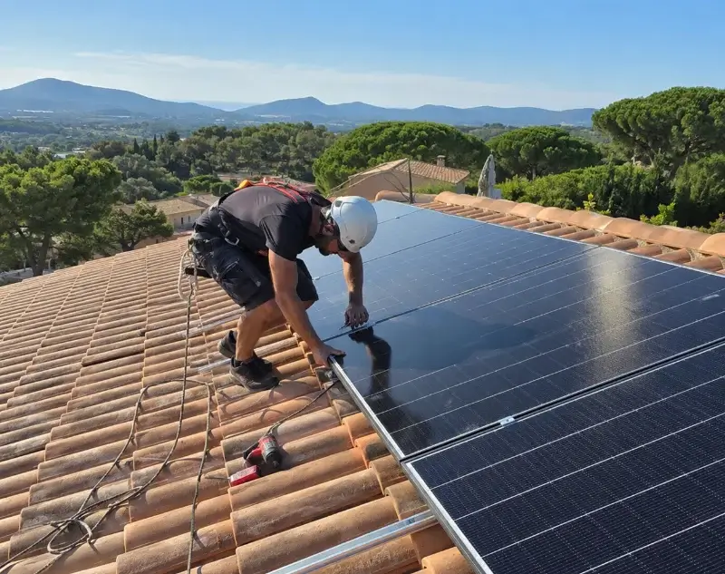 Installateur panneaux solaires Laborel — pose photovoltaïque sur toiture